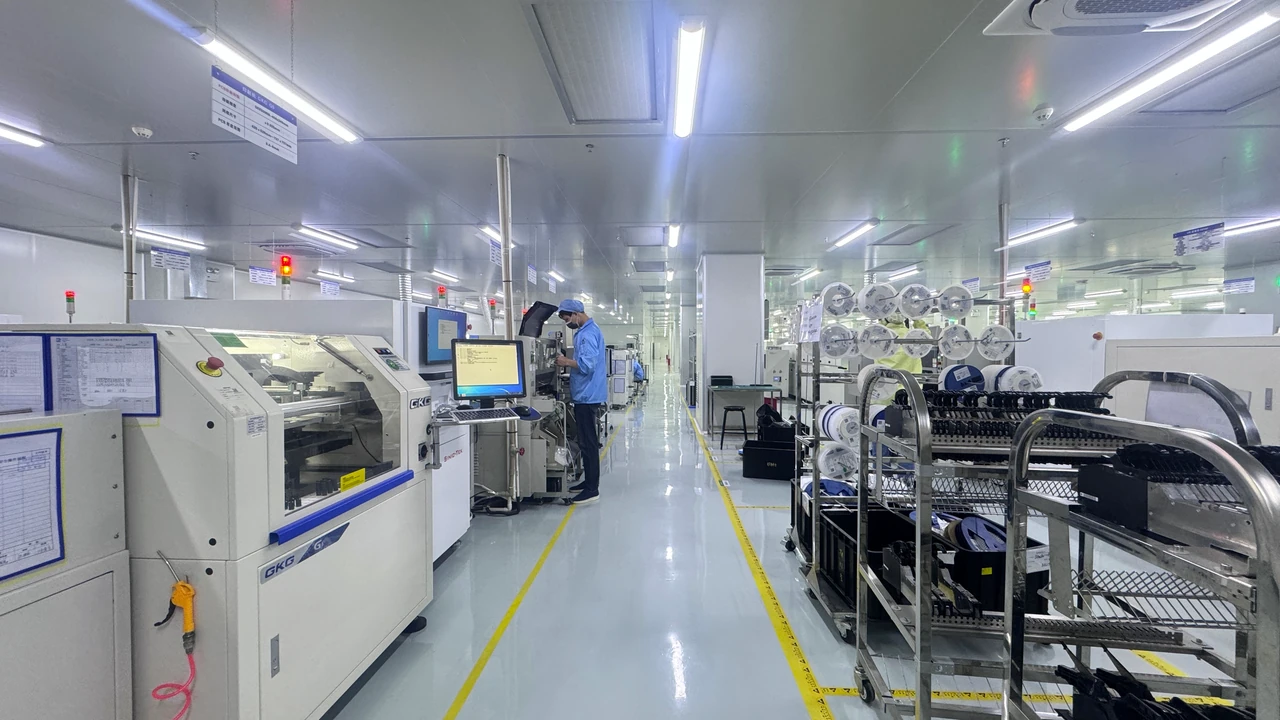SMT production line and equipment in Jiangmen, China